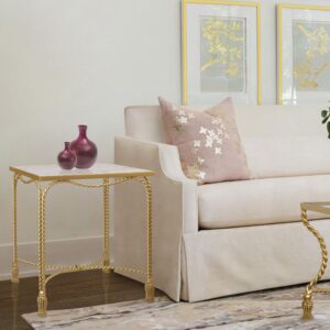 Allegra Side Table – Feine Eleganz in Gold